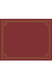 Certificate Holder - Burgundy (Package of 6)