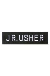Jr. Usher Badge | Black