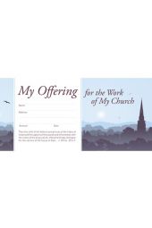 My Offering for the Work of My Church Envelopes (1 Chronicles 29:6-7) (Box of 52)
